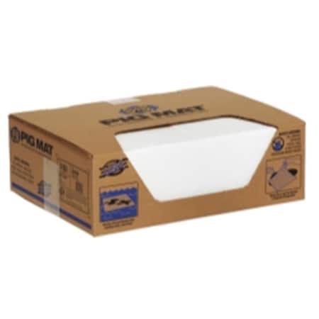 Vortex Water-Rep Oil-Absorbent Light Weight Mat Pad - White - 15 in. x 20 in. VO3007260